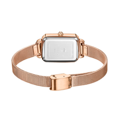 RUIMAS Luxury Ladies Watch Steel Strap Women Bracelet Clocks Leather Band Famale Wristwatch Dress Watches Reloj Mujer 329