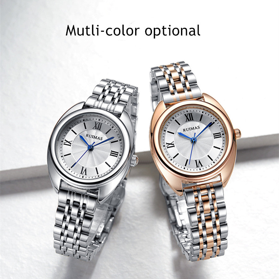 RUIMAS Luxury Women Watch Fashion Ladies Quartz Watches Waterproof Stainless Steel Casual Business Wrist Watch Female Clock 593
