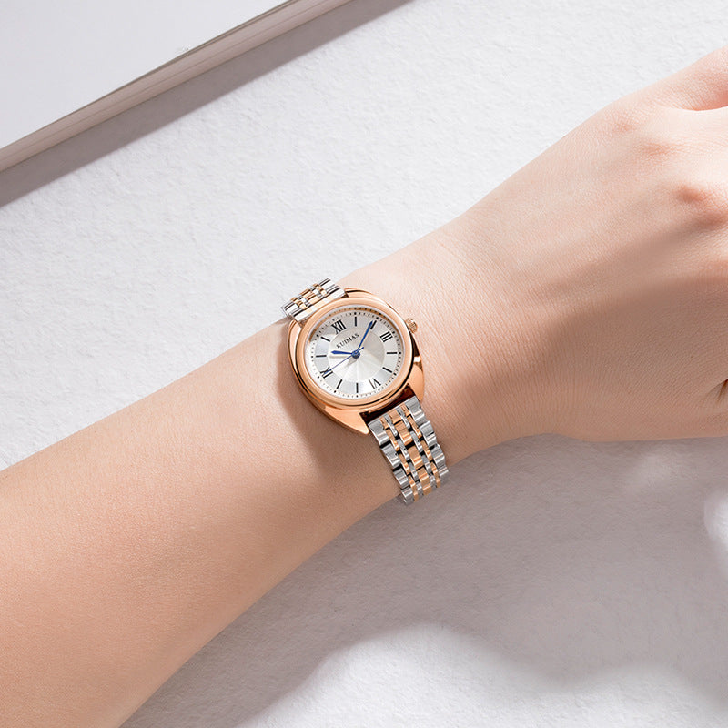 RUIMAS Luxury Women Watch Fashion Ladies Quartz Watches Waterproof Stainless Steel Casual Business Wrist Watch Female Clock 593
