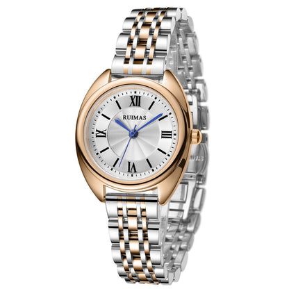 RUIMAS Luxury Women Watch Fashion Ladies Quartz Watches Waterproof Stainless Steel Casual Business Wrist Watch Female Clock 593
