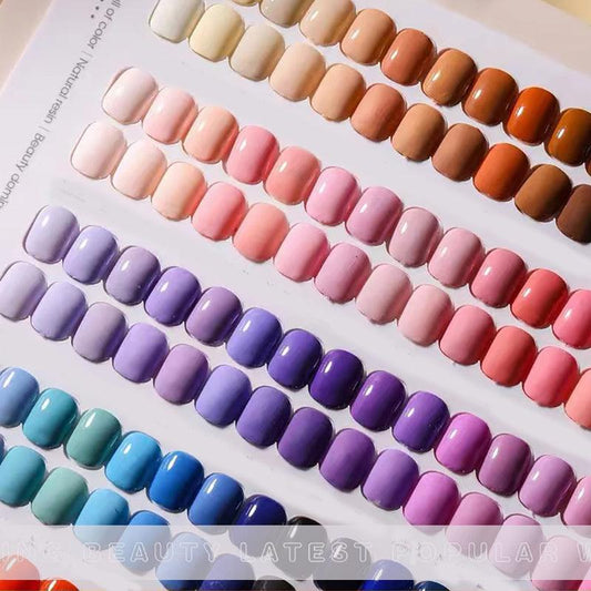 Kalisa 10Pcs Gel Nail Set Gel Nail Polish Kit Glitter Soak Off Uv Varnish 15Ml