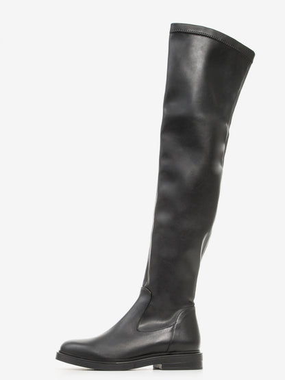 Women's leather long boots