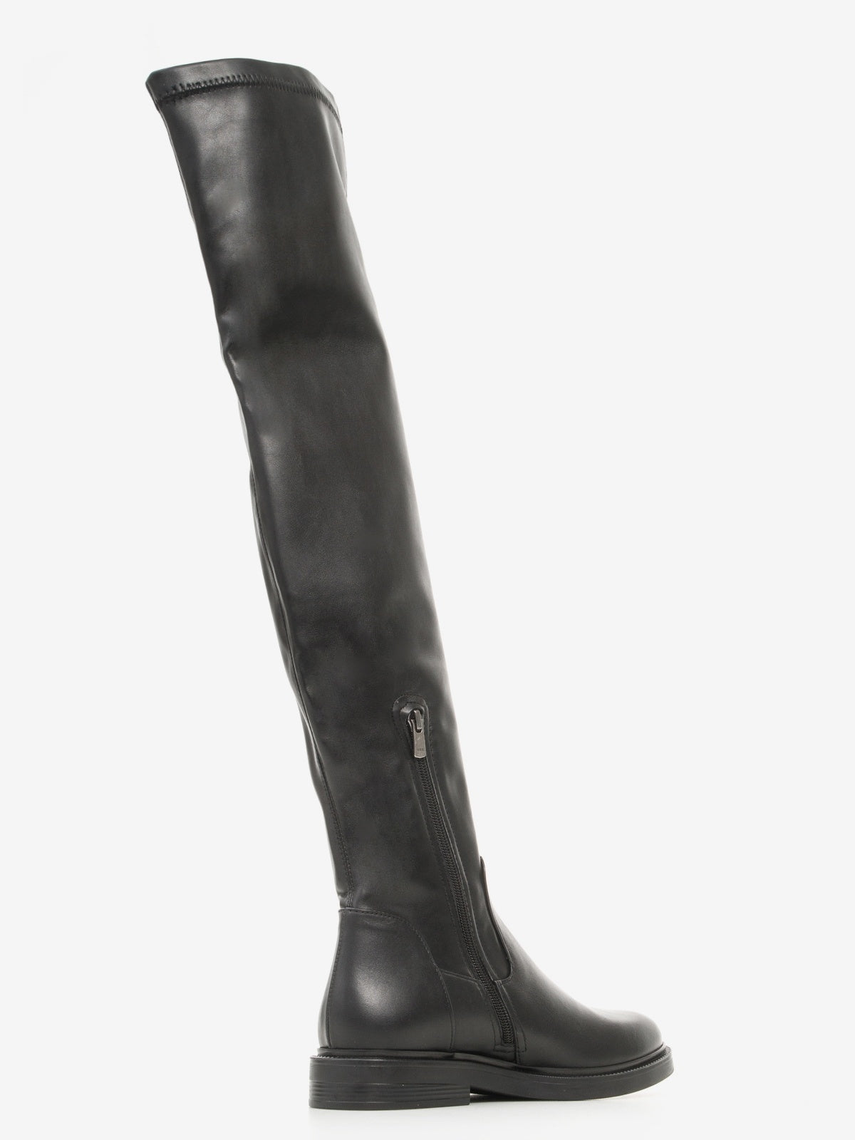 Women's leather long boots