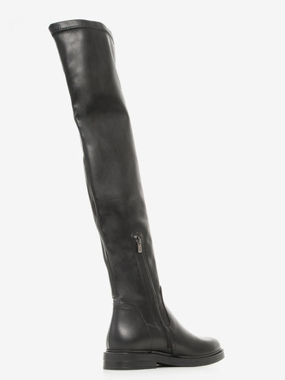 Women's leather long boots