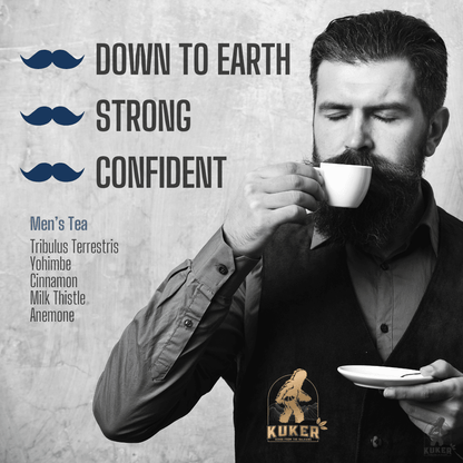 KUKER® Men's Tea 20 Tea Bags | 40g