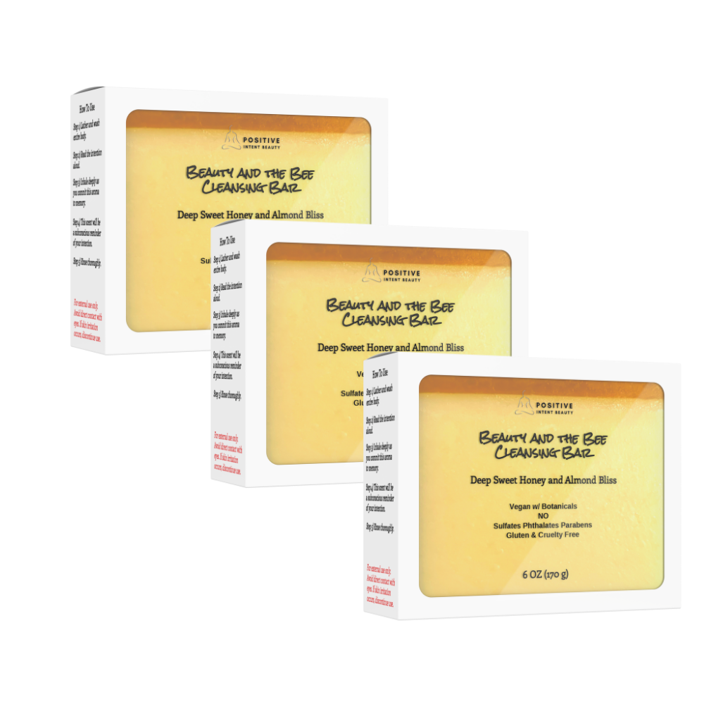 Positive Intent Beauty Cleansing Bar 3 Pack
