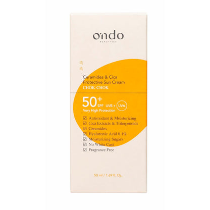 Facial Sun Cream Ondo Beauty 36.5 CERAMIDE & CICA 50 ml