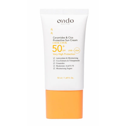 Facial Sun Cream Ondo Beauty 36.5 CERAMIDE & CICA 50 ml