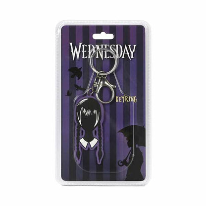 Keychain Wednesday Head Black