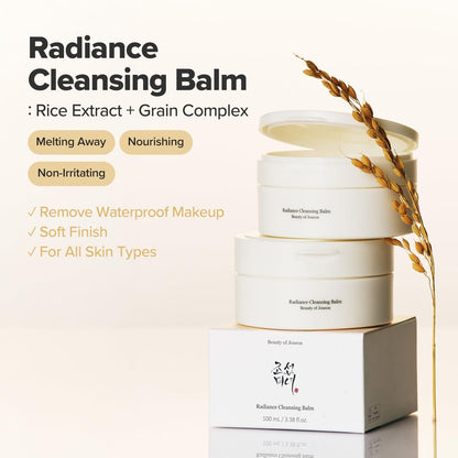 Facial Make Up Remover Beauty of Joseon RADIANCE CLEANSING 100 ml 100 gr