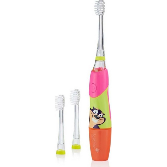 Szczoteczka Brush-baby KIDZSONIC Pink/Orange (5060178100501)