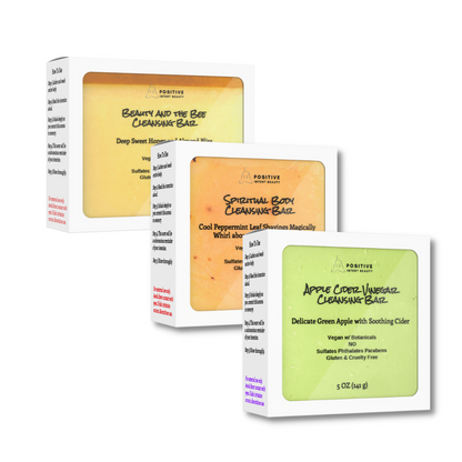 Positive Intent Beauty Cleansing Bar 3 Pack