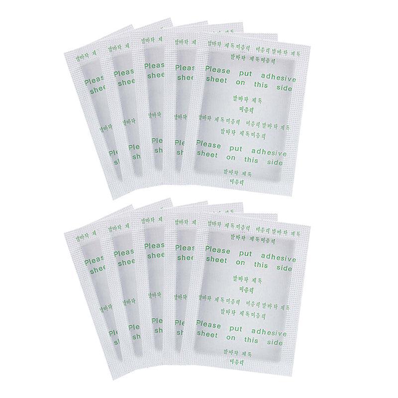 10-50Pcs Natural Plant Detox Foot Patches with Sticky Adhesives