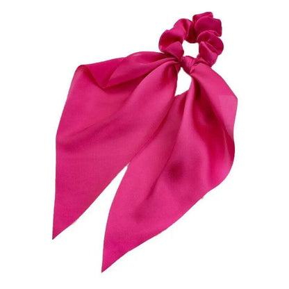 Chiffon Ponytail Scarf Bow Elastic Hair Rope Tie Scrunchies Ribbon Hair Bands
