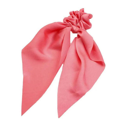 Chiffon Ponytail Scarf Bow Elastic Hair Rope Tie Scrunchies Ribbon Hair Bands
