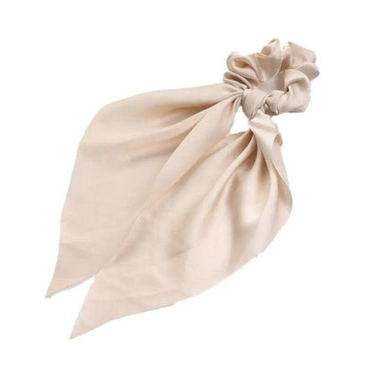 Chiffon Ponytail Scarf Bow Elastic Hair Rope Tie Scrunchies Ribbon Hair Bands