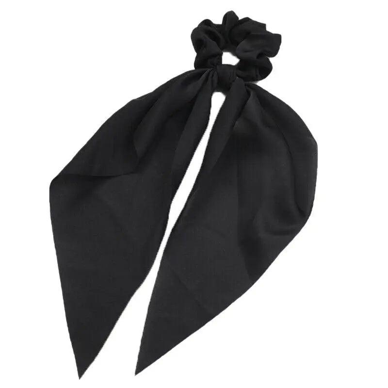 Chiffon Ponytail Scarf Bow Elastic Hair Rope Tie Scrunchies Ribbon Hair Bands
