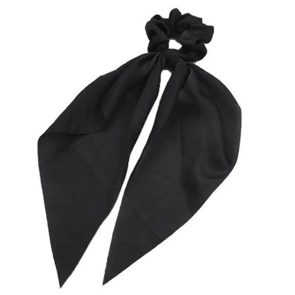 Chiffon Ponytail Scarf Bow Elastic Hair Rope Tie Scrunchies Ribbon Hair Bands