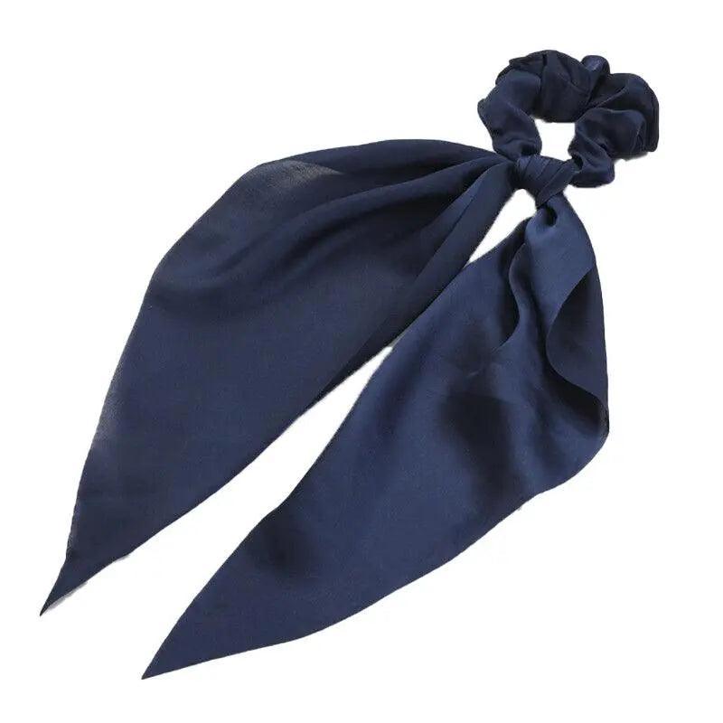Chiffon Ponytail Scarf Bow Elastic Hair Rope Tie Scrunchies Ribbon Hair Bands