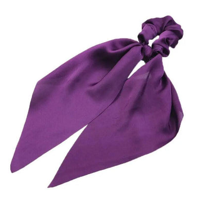 Chiffon Ponytail Scarf Bow Elastic Hair Rope Tie Scrunchies Ribbon Hair Bands
