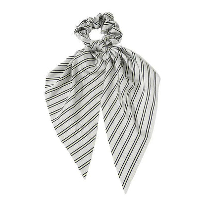 Chiffon Ponytail Scarf Bow Elastic Hair Rope Tie Scrunchies Ribbon Hair Bands