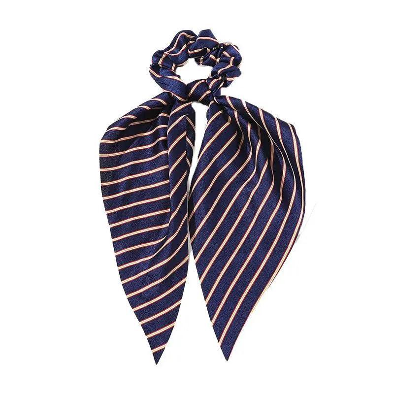 Chiffon Ponytail Scarf Bow Elastic Hair Rope Tie Scrunchies Ribbon Hair Bands