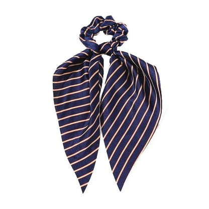 Chiffon Ponytail Scarf Bow Elastic Hair Rope Tie Scrunchies Ribbon Hair Bands