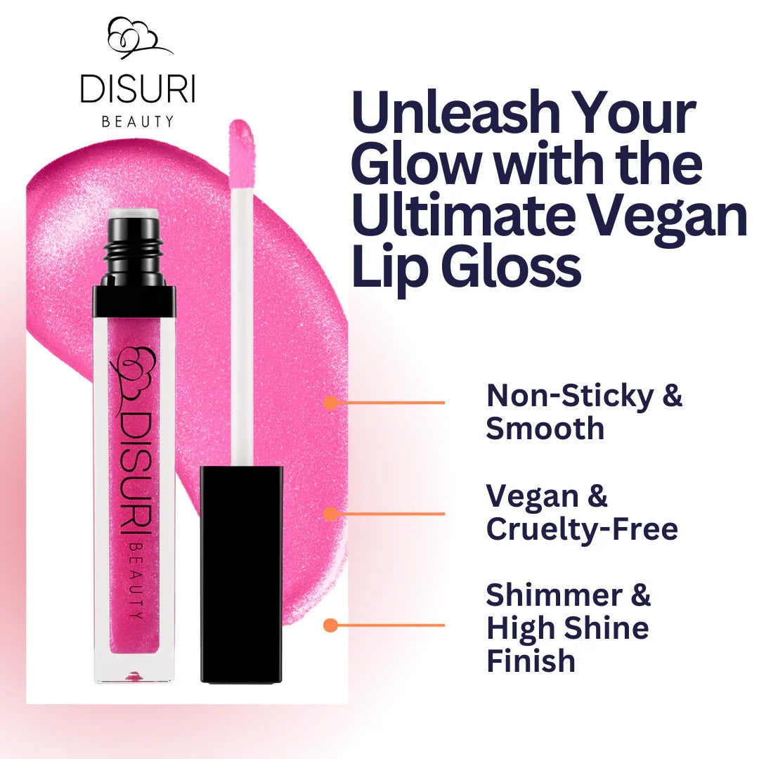 DISURI Beauty Shimmer Lip Gloss - Suheris
