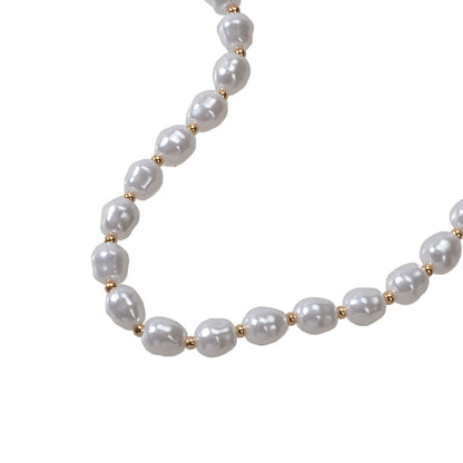 Beautiful Faux Pearl Necklace Women Girl Princess Beads jewellery Accessories