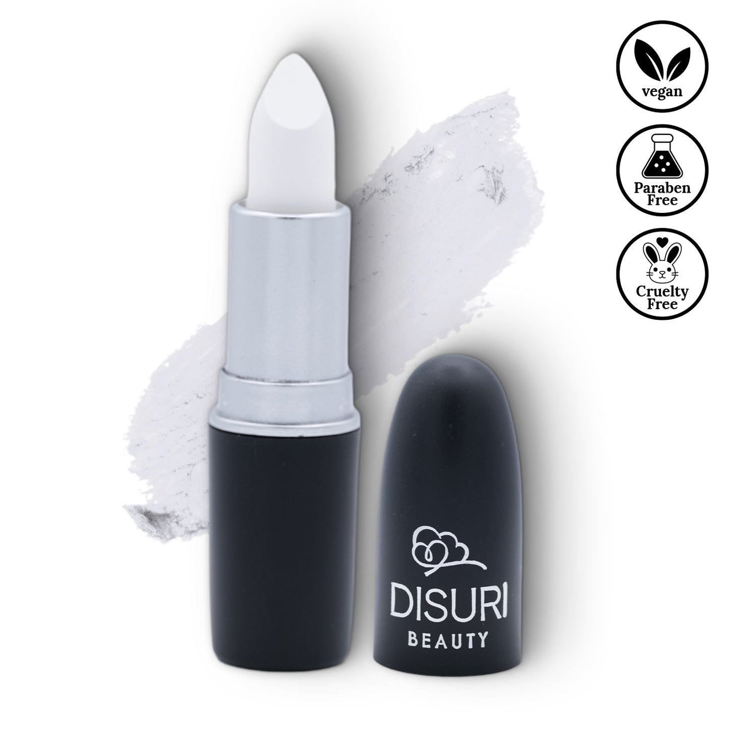 DISURI Beauty Vegan & Cruelty-Free Matte Bullet Lipstick - Frosted Pearl #27