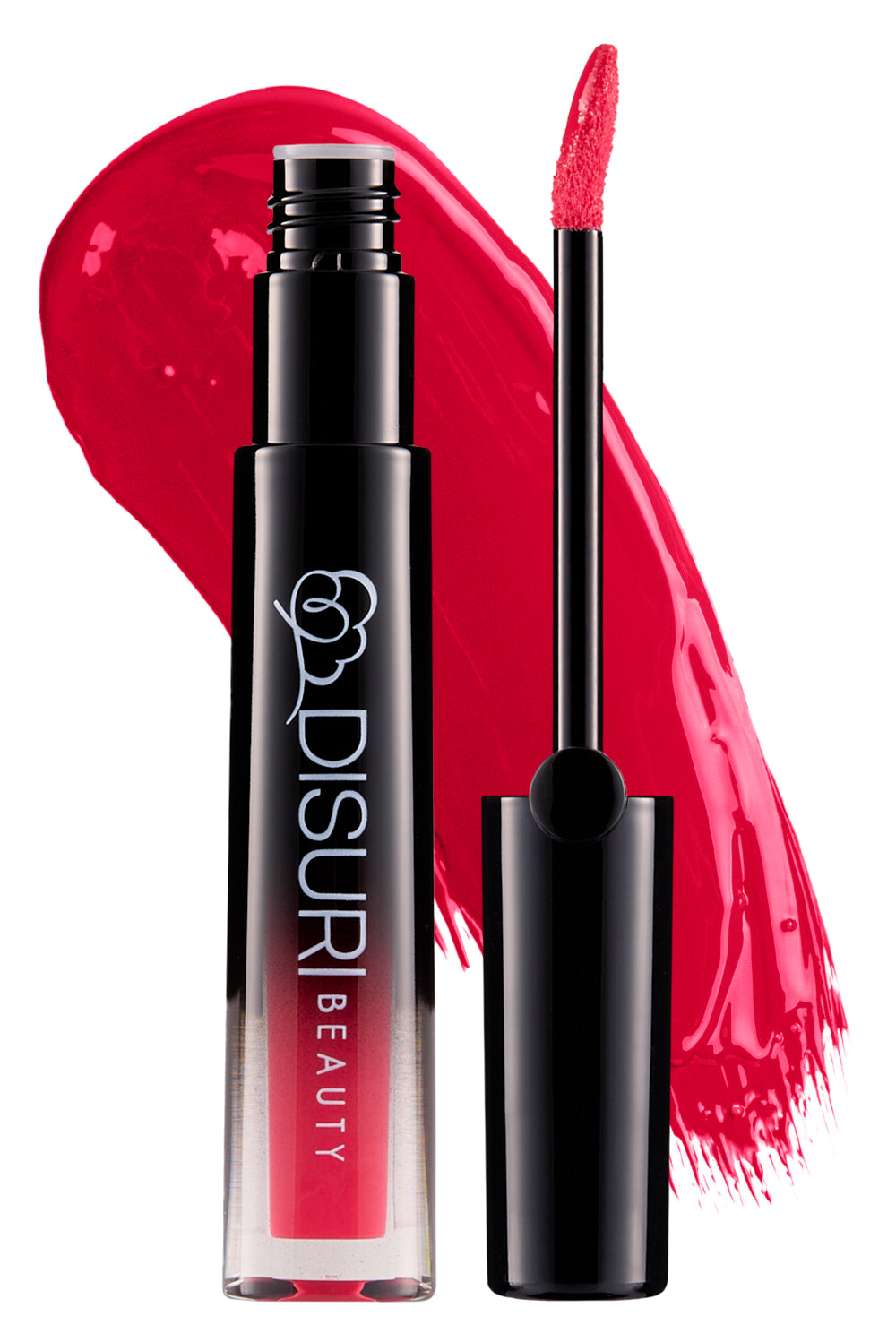 DISURI Beauty Glossy Blast Lip Gloss - Pink Fire