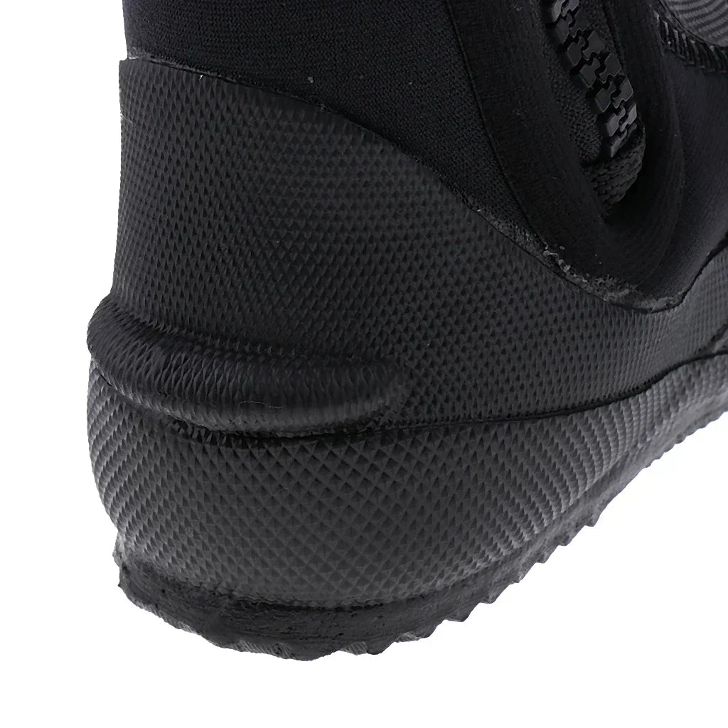 5mm Neoprene Dive Boots - High Cut Zipper Wetsuit Boots