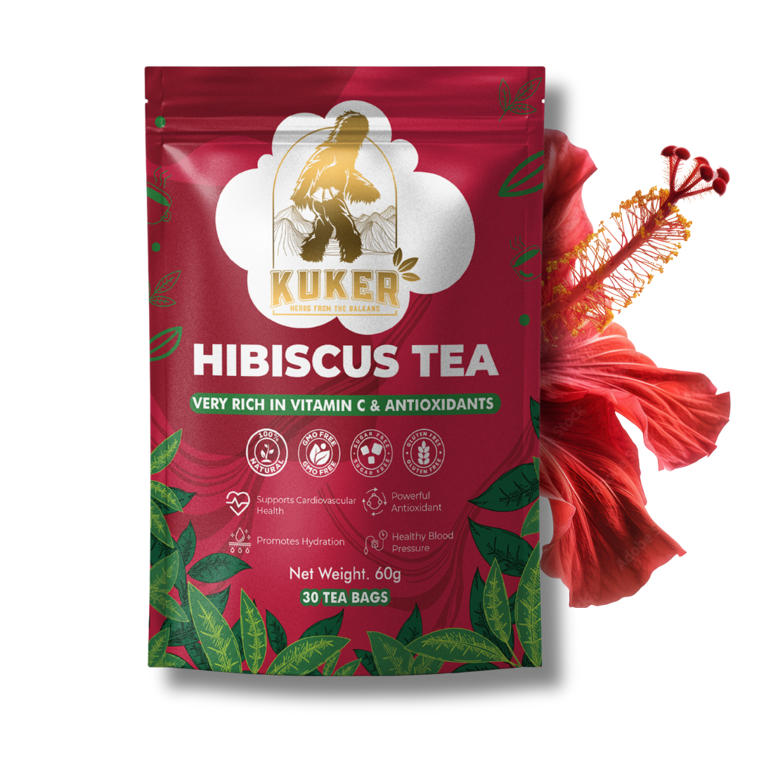 KUKER® Hibiscus Tea 30 Tea Bags | 40g