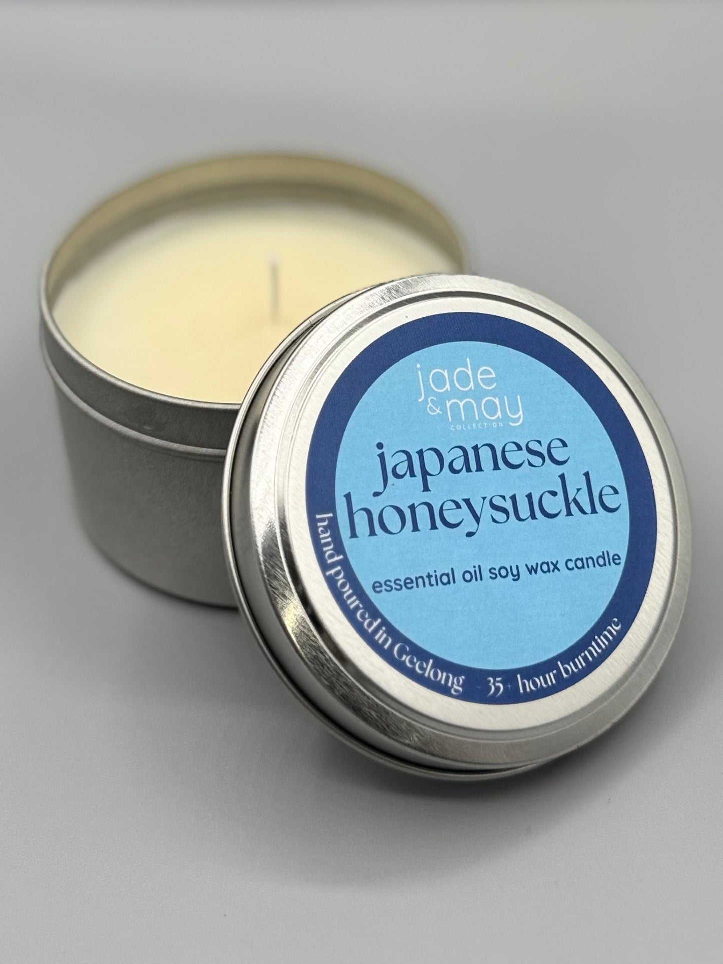 Japanese Honeysuckle Soy Candle  - Essential Oil Candles