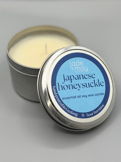 Japanese Honeysuckle Soy Candle  - Essential Oil Candles