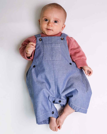 Baby Denim Playsuit