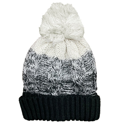 Womens Waterproof Knitted Beanie Hat - LA316