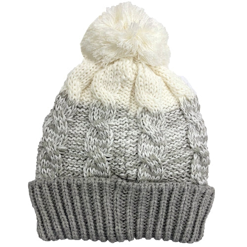 Womens Waterproof Knitted Beanie Hat - LA316