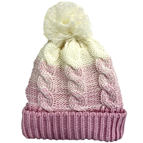 Womens Waterproof Knitted Beanie Hat - LA316