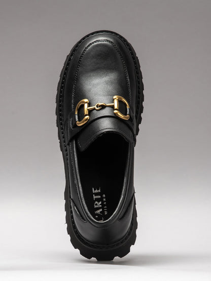 Women's leather shoes