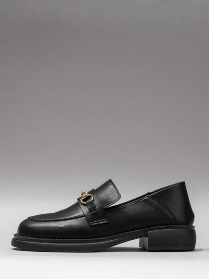 Women's leather shoes-0