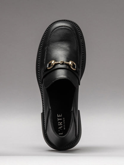 Women's leather shoes-3