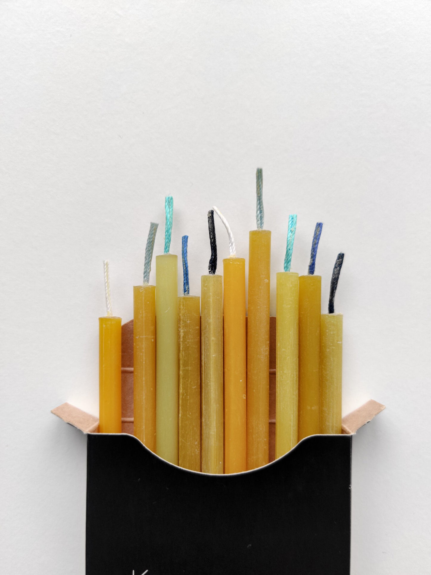 Beeswax Birthday Candles