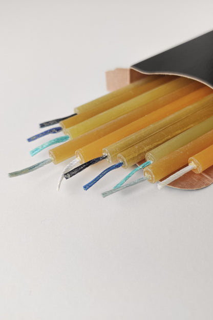 Beeswax Birthday Candles