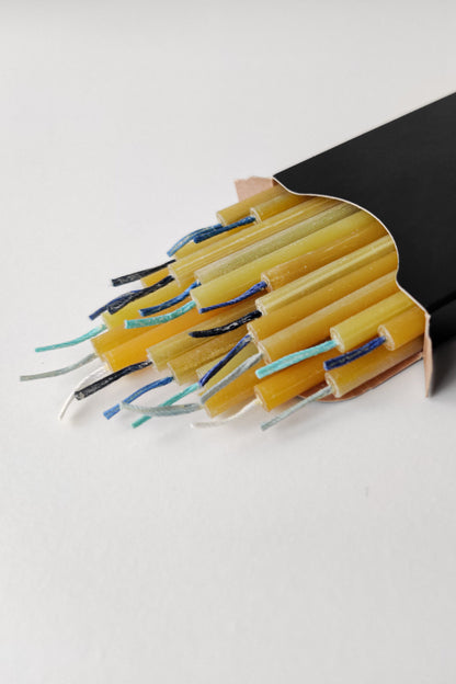 Beeswax Birthday Candles