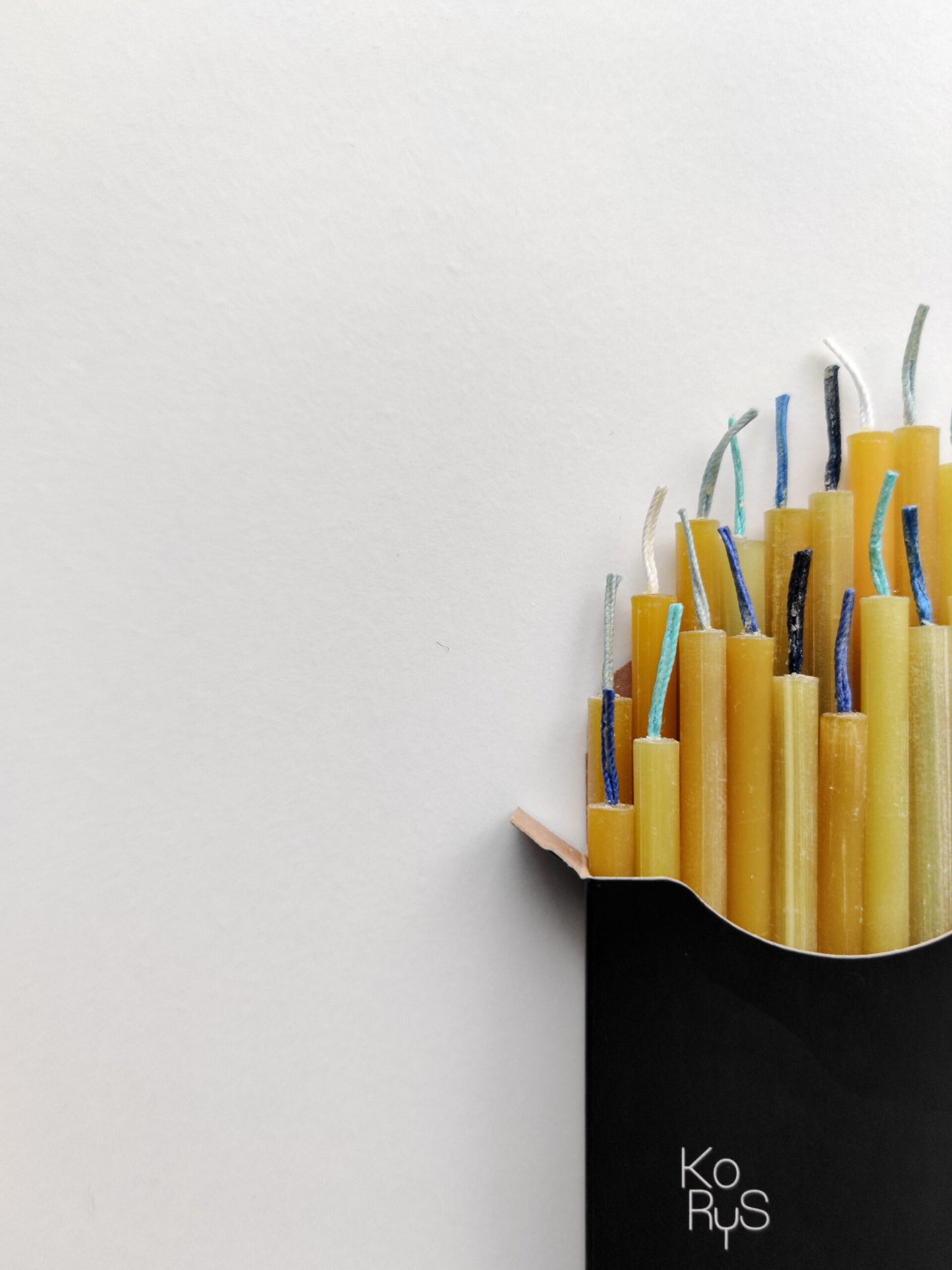 Beeswax Birthday Candles