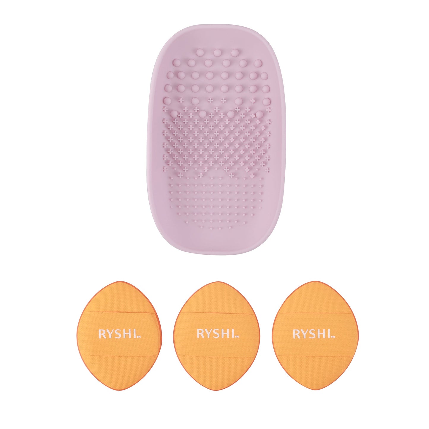 Precision & Care Beauty Bundle: Finger Beauty Blenders + Brush Cleaning Tool