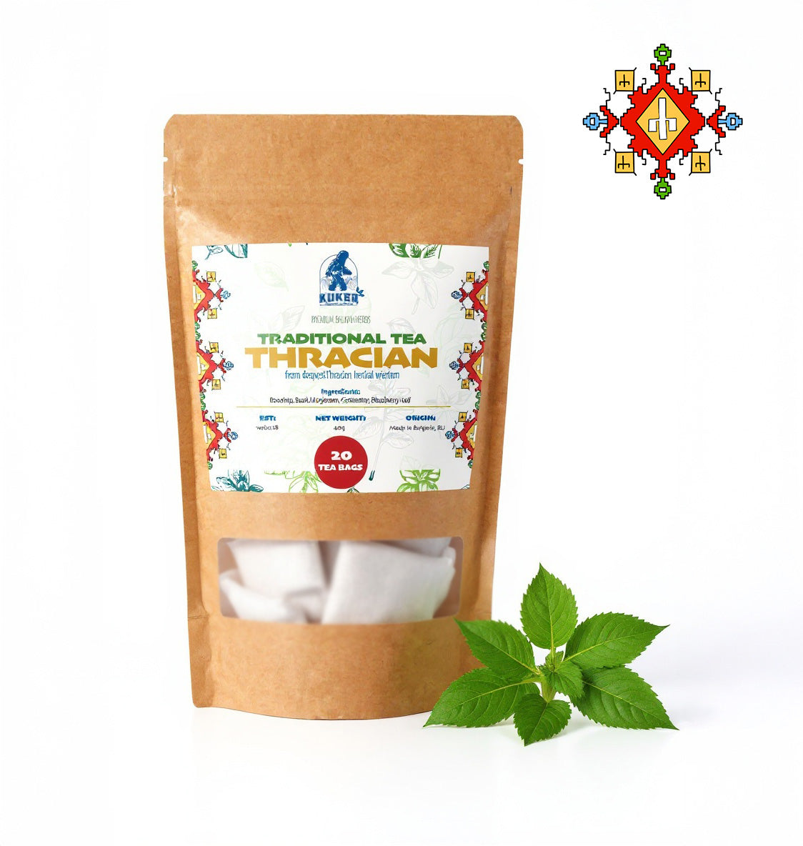 Trakia Tea 30g | Traditional Bulgarian Thracian Tea 20 Bags