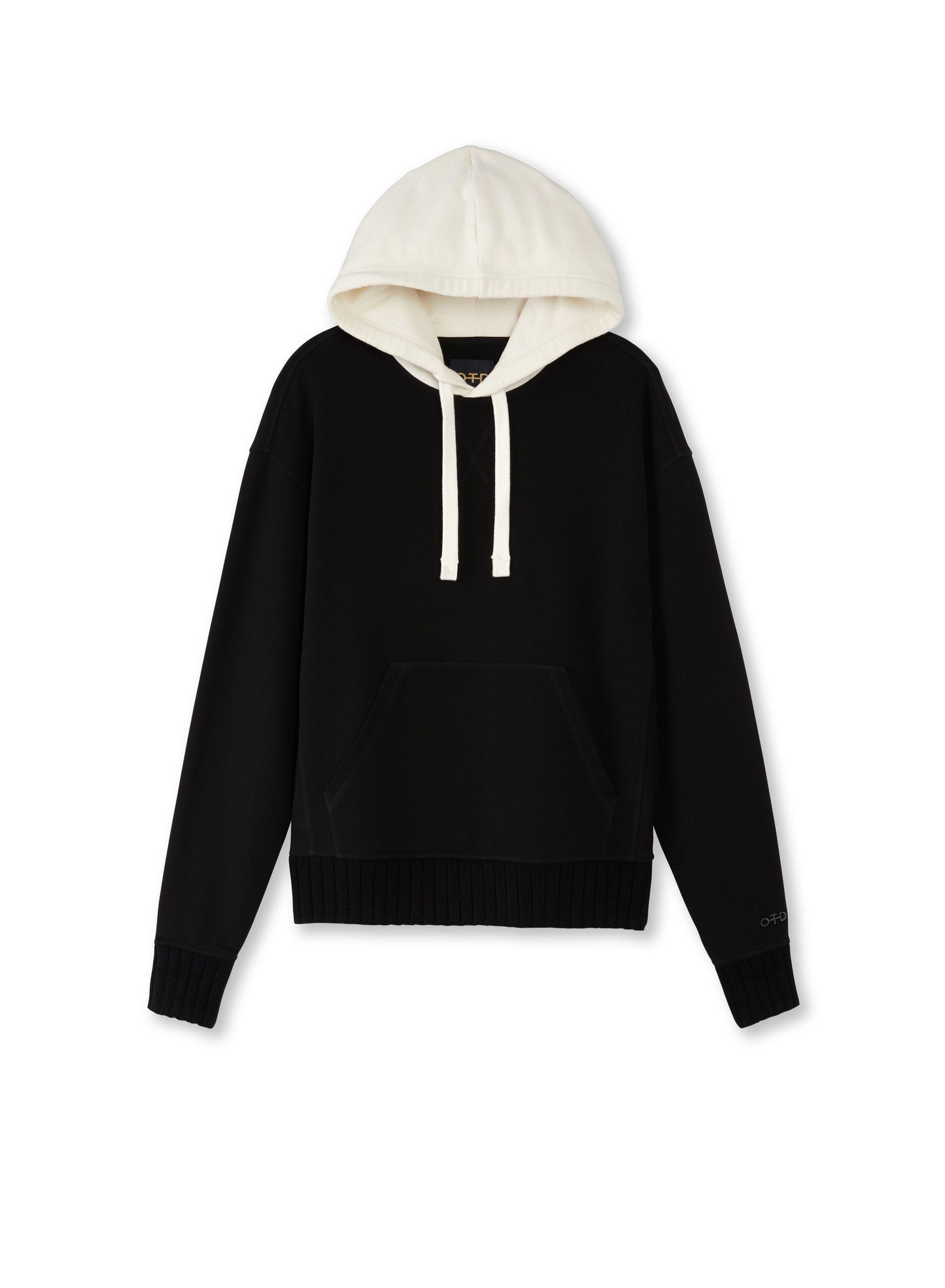 Colorblocked Hoodie (Black)