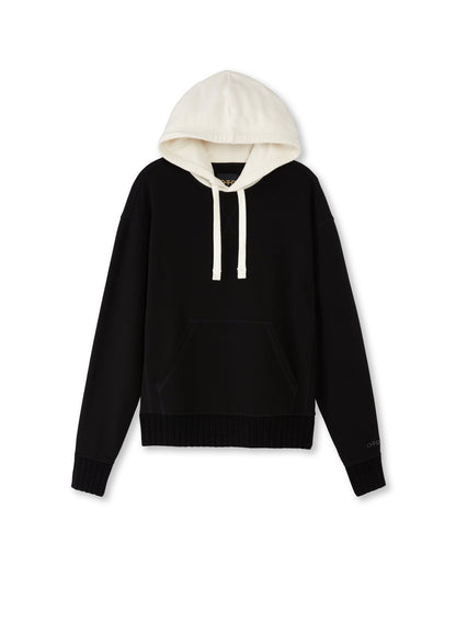 Colorblocked Hoodie (Black)